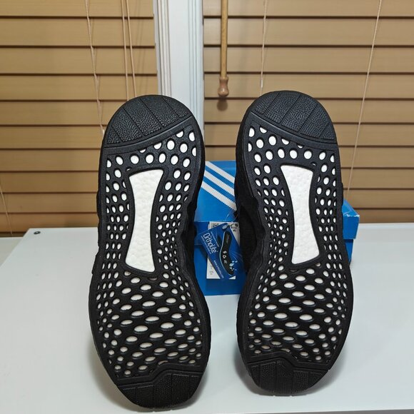 Brand new Adidas EQT Support 93/17 Triple Black Sneakers BY9512 Mens US 10.5 - Picture 6 of 12